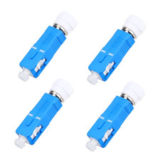 4 Pack Fiber Optic Adapter Single Mode SC/UPC Male to FC/UPC Female 9/125Um picture