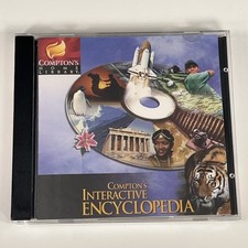 Compton's Interactive Encyclopedia 1998 PC CD-ROM Windows 95 Vintage Software picture