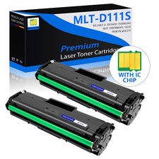 2 PACK MLT-D111S 111S Toner for Samsung Xpress M2022 M2022W M2020 M2021 M2020W picture