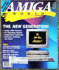 Amiga World Magazine June 1990        500/1000/2000/2500/3000/4000 picture