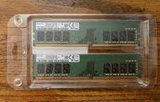 Samsung 16GB (2x8GB) M378A1K43DB2-CTD, PC4-2666V-UA2 DDR4-21300 - Matched Pair picture