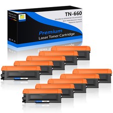 10PK TN660 Toner Cartridge for Brother MFC-L2705DW MFC-L2707DW L2720DW L2740DW picture