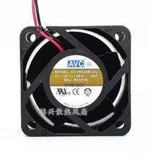 AVC DV05028B12U 5028 DC12V 1.65A 2-Wire Dual Ball Cooling Fan picture