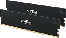 Crucial Pro DDR5 RAM 64GB Kit (2x32GB) 6000MHz CL40, Overclocking Desktop Gaming picture