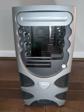 Vintage Chenbro Xpider Gaming Bomb Mid Tower Retro Computer PC Case picture