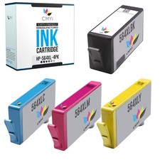 Black Color CMYi Ink Lot for HP 564XL Cartridge for PhotoSmart DeskJet OfficeJet picture