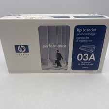 Genuine OEM HP 03A Black Toner Print Cartridge C3903A LaserJet 5P 5MP 6P 6MP NEW picture