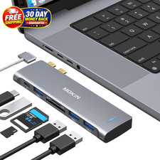 USB C Adapter for Macbook Pro/Air M1 M2 2021 2020 2019 2018, Hub Macbook Pro Acc picture