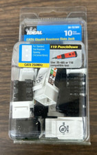 Ideal 89-761WH CAT6 Keystone Modular Jack White picture