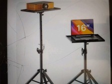 AMADA HOMEFURNISHING Projector Stand, Laptop Stand with Adjustable Height 22 ... picture