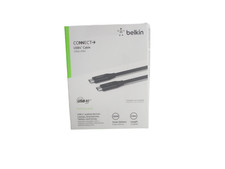 Belkin USB 4 USB-C to USB-C Cable with 100W Power Delivery 2.6ft INZ001BT0.8MBK, picture