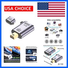 Mini DP to DP Adapter Mini DisplayPort 1.4 Adapter 8K@60Hzr | Mini DP Male to... picture