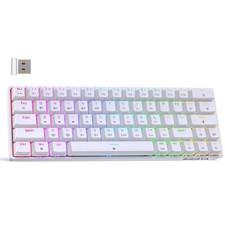 Best DIERYA DK63 60 Wireless Mechanical Gaming Keyboard Bluetooth/2.4G/Wired RGB picture
