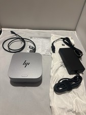 HP Thunderbolt 4 100W G6 Dock Laptop Docking Station (9X472UT#ABA) | Silver picture