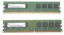 Qimonda HYS64T64000EU-2.5-B2 1GB (2x512MB) PC2-6400 DDR2-800Mhz Memory picture