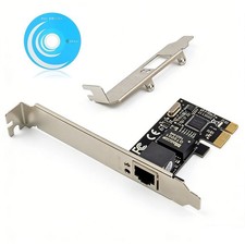 Single Port Gigabit Ethernet PCI-e PCIe x1 Network Interface Card NIC RTL8111C picture
