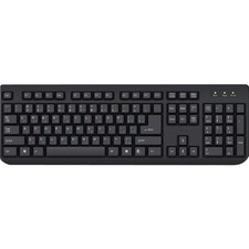 Ergoguys - AEKEY - ARABIC 101 AND ENGLISH BILINGUAL KEYBOARD BLACK - Cable picture