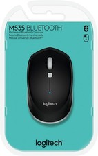 Logitech M535 Bluetooth Mouse Wireless for PC Mac Android Gray/Black -NEW Sealed picture