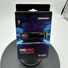 Samsung 990 PRO 1TB Internal NVMe SSD PCIe Gen 4x4, Black picture