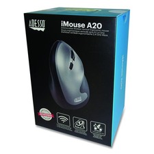 Adesso iMouse? A20 Antimicrobial Wireless Mouse Right Hand Black/Granite picture