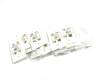 Monoprice 6731 1-Gang Wall Plate for Keystone, 4-Port LOT OF 19 picture
