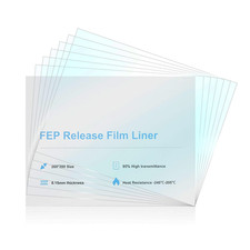 6PCS Creality FEP Film Release Films 260 X 200 X 0.15Mm for LCD 3D Printer picture
