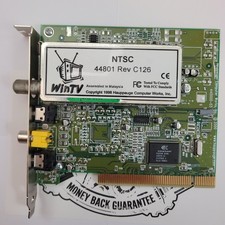 Hauppauge WinTV 44801 Rev C126 PCI TV Tuner Video Capture Card Conexant 878A picture