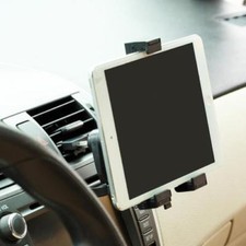 PREMIUM CAR MOUNT VEHICLE AC AIR VENT TABLET HOLDER SWIVEL DOCK CRADLE STAND picture