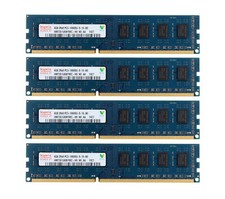 Hynix 4PCS 4GB 2RX8 PC3-10600U 240PIN DDR3 1333MHz DIMM Desktop Memory For RAM @ picture