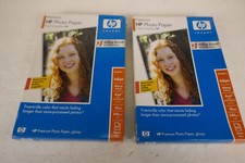 HP Genuine Professional 90 plus  Sheets 4x6 High Glossy White Photo Paper picture