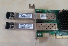 Dell 8GT11  Emulex LPe35002   2-Port  32GB  FC HBA   Adapter Low Profile Bracket picture