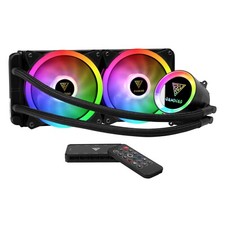 Gamdias CHIONE M2-240R Black CPU Cooler, Hydraulic, 1800RPM picture