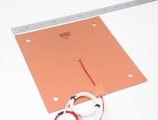 KEENOVO Silicone Heater 310x310mm 120V Creality CR-10 3D Printer Bed w/ Holes picture