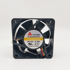 1PCS YEN SUN FD126025HB 12V 0.18A 6025 Dual-Ball Bearing Server Chassis Fan picture