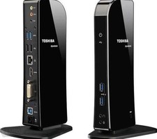 Toshiba DynaDock U3.0 Universal Docking Station Port Replicator USB 3.0 HDMI DVI picture