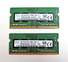 SK hynix 8GB (2 x 4GB) Laptop Memory (HMA851S6JJR6N) DDR4-2666 (HP L02854-372) picture