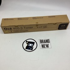 One New Genuine OCE 455-3 Yellow Toner Cartridge VarioLink 2222C 2822C picture