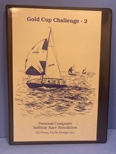 Posey Yacht Design Gold Cup Challenge-2 RaceSimulator Windows DOS 3.5