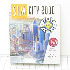 SimCity 2000 Urban Renewal Kit 1990s-era Apple Macintosh / PowerMac Game Sealed picture