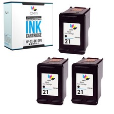 3 PK Replacement for HP 21 Black Ink Cartridges 3Pack for Deskjet Officejet picture