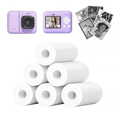 6 Rolls Kids Instant Print Camera Thermal Refill Paper Funshot 20 2.2