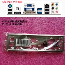 NEW Shield Backplate FOR ASUS F2A55-M IO I/O Shield Back Plate picture