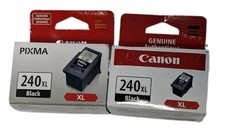 2 Pack Genuine Canon PG-240XL Black Ink Cartridge 5206B001 PIXMA MG MX TS Series picture