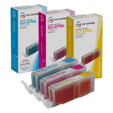 LD Compatible Canon CLI-271XL HY 3PK: 0337C001 C/0338C001 M/0339C001 Y picture