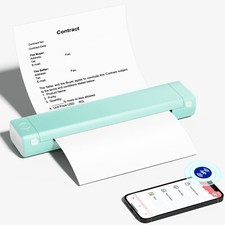 Phomemo M08F Bluetooth Thermal Printer + Carry Case Support 8.5