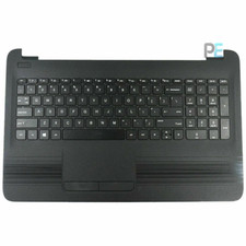 For HP 15-AC 15-BA 15-BN 15-AY Upper Case Keyboard Touchpad 855027-001 Black picture