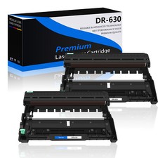 2PK DR630 Black Drum Replacement For Brother DCP-L2500D HL-L2340DW HL-L2360DW picture