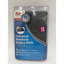 APC UPB60 Universal NOTEBOOK BATTERY 65Wh Open Box Untested Portable Power picture
