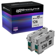SPEEDYINKS 2PK Replacement for Epson 126 Ink Cartridges High Capacity Black picture