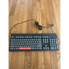 Realforce Topre 104UG-HiPro Keyboard Sculpted Keycap QWERTY Red Japan Gray picture